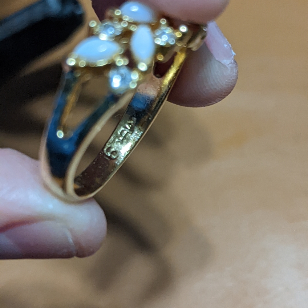 Opal Gold Ring - image 8